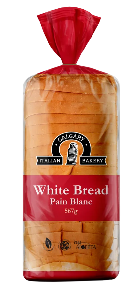 White 567g Traditional Slice New