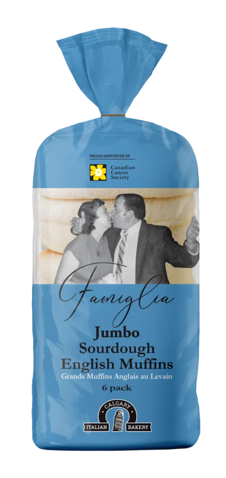Famiglia Jumbo Sourdough English Muffin